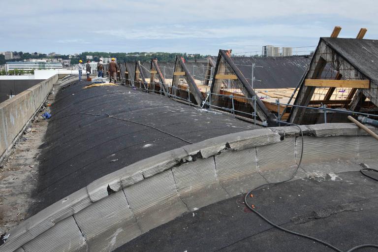 Chantier de construction.