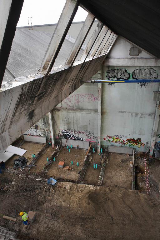 Chantier de construction.