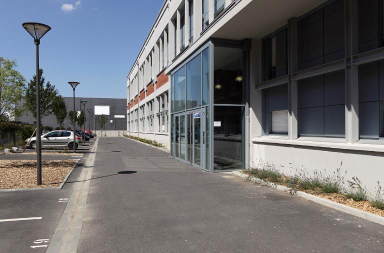 Détail de l'entrée, après travaux.