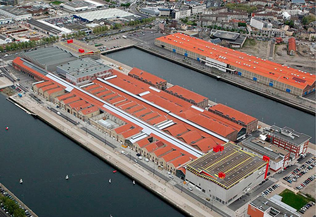 Vue aérienne du site, 2009.- Photographie (Coll. Reichen et Robert & Associés Architectes-Urbanistes).