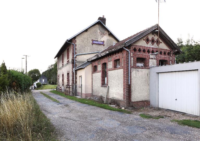 Vue d'ensemble depuis l'ancienne place de la gare.
