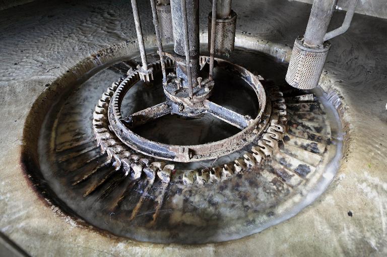 Turbine hydraulique Fontaine