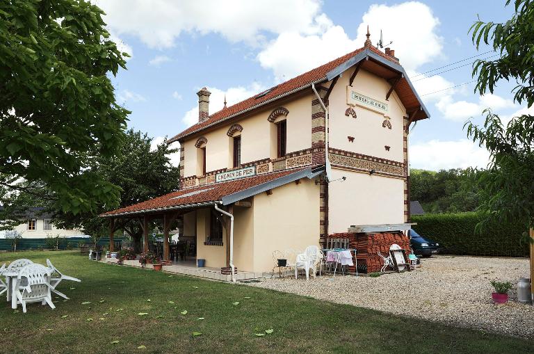Vue générale de la gare depuis le sud-ouest.