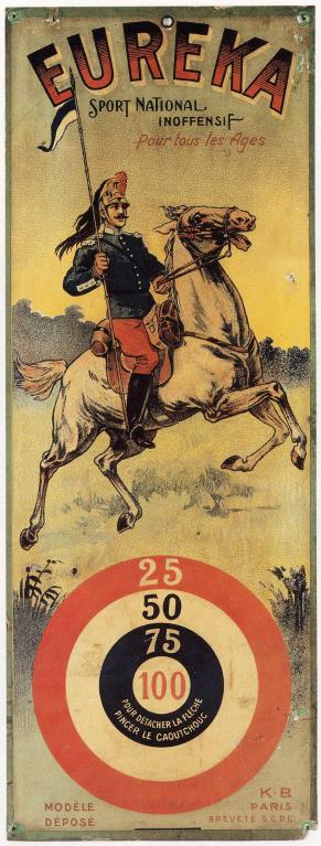 Cible Euréka, vers 1910 (Collection particulière).