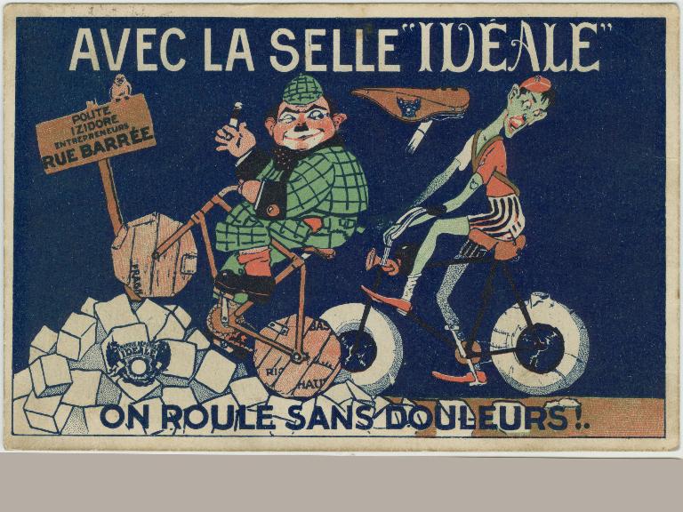 Buvard publicitaire, vers 1950 (Collection particulière).