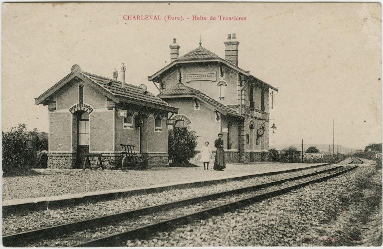 Halte de voyageurs, dite gare de Charleval-Transières