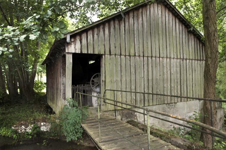Bâtiment de la turbine, depuis le sud.