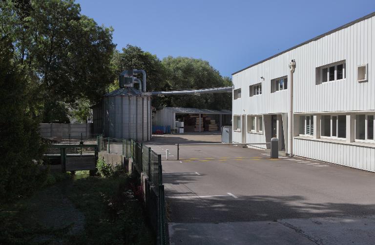 Vue partielle des ateliers Boulangeot.