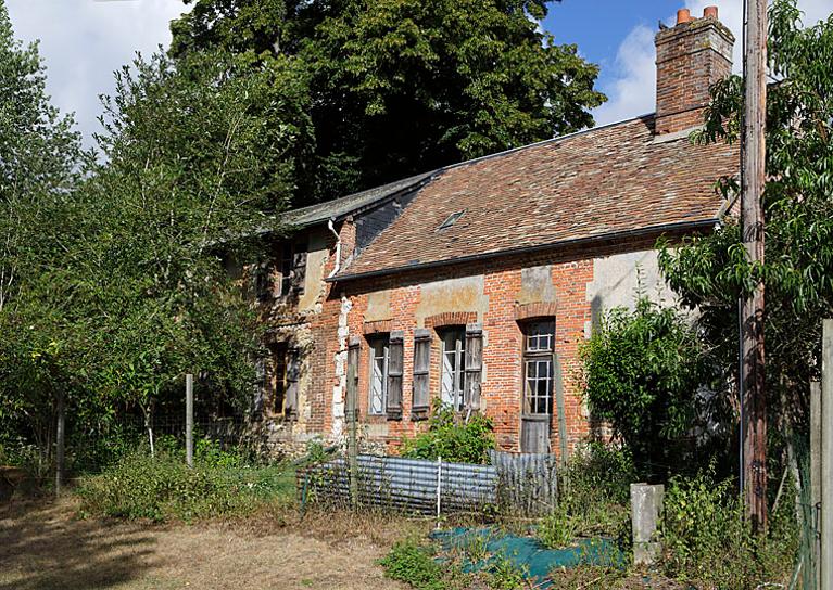 Logis de ferme, façade sud. 