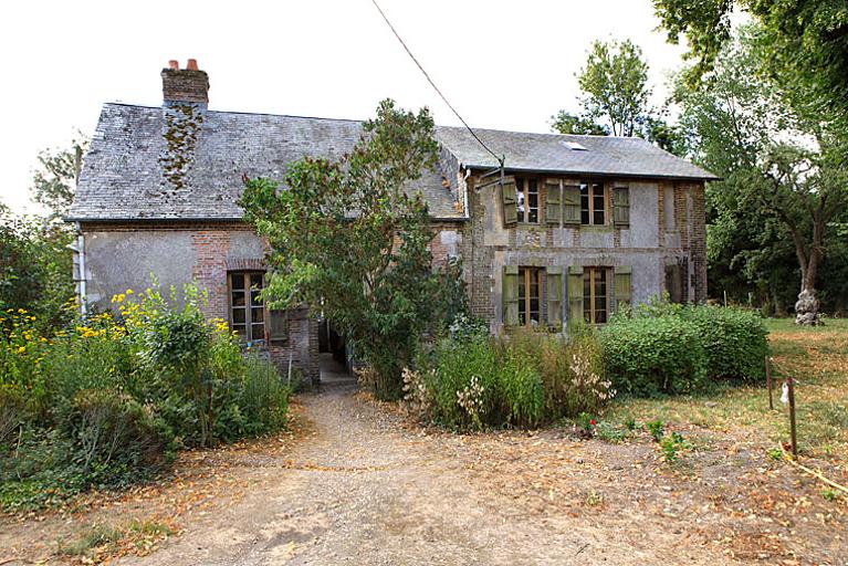 Logis de ferme, façade nord. 