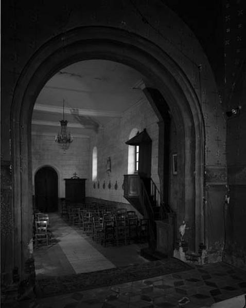 Arc triomphal, vue d'ensemble prise du choeur.