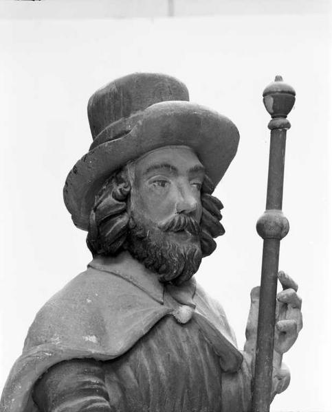 Détail du buste.
