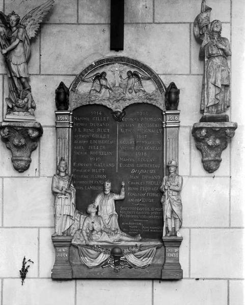 Monument aux morts, de la guerre 1914-1918