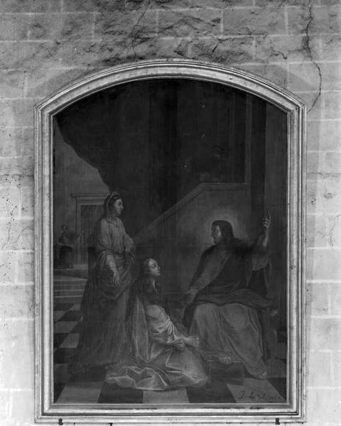 Tableau : Jésus chez Marthe et Marie