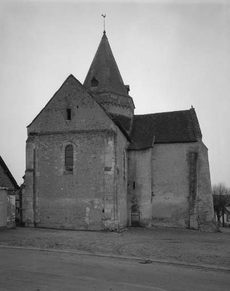 Façade nord du transept.