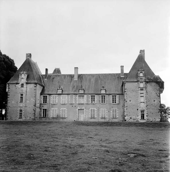 Vue d'ensemble de la façade postérieure nord-Est.