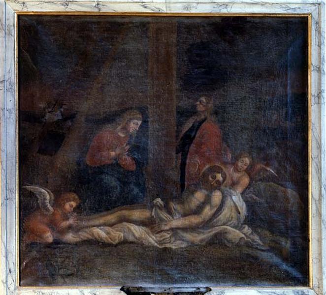 Tableau (tableau d'autel) : Déploration du Christ