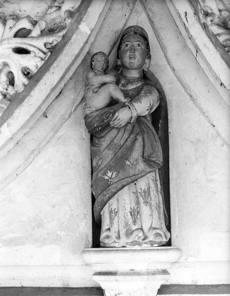 Statuette : Vierge à l'Enfant