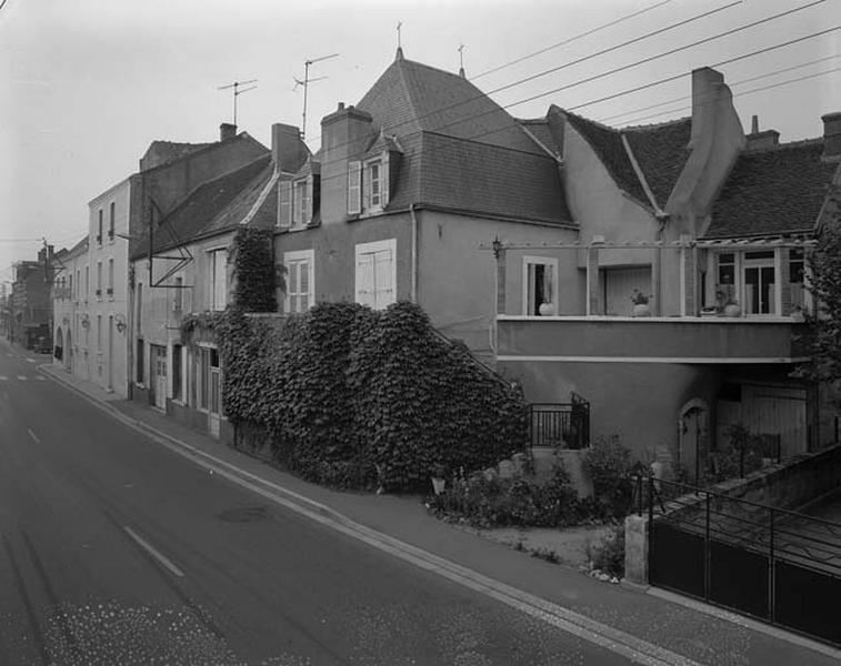 Vue de volume prise du sud-Est, état actuel.