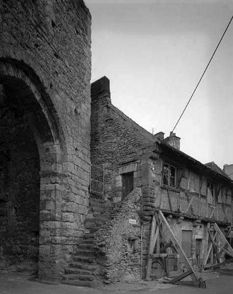 Maison de la porte d'En Haut, vue de volume.