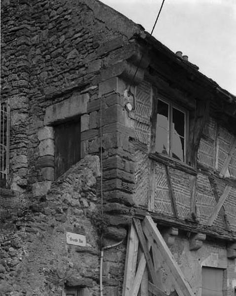 Maison de la porte d'En Haut, vue de volume.