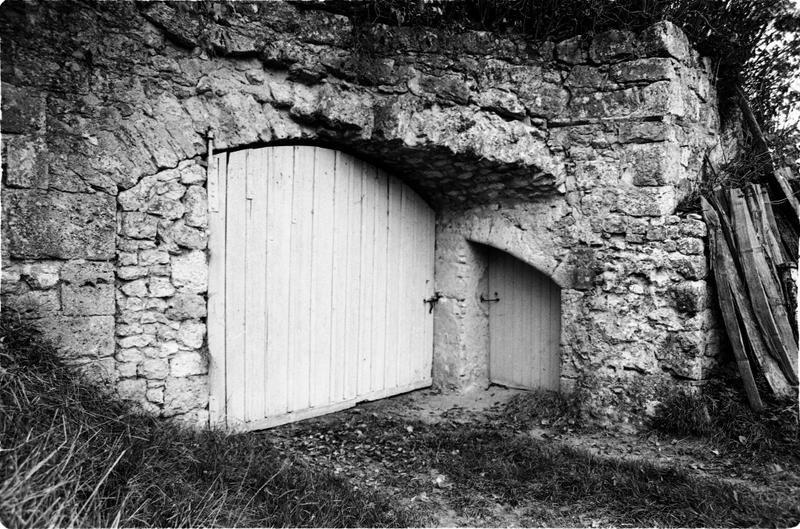 Entrée de garage.