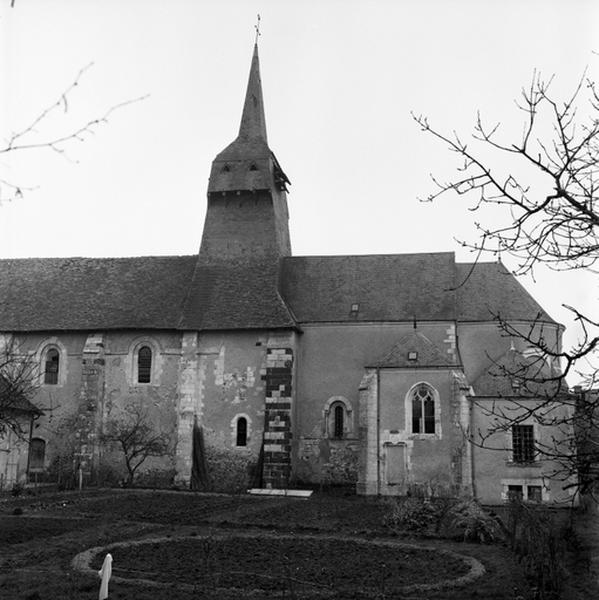 Façade sud, vue d'ensemble.