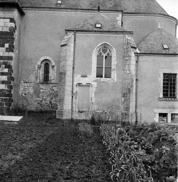 Façade sud, chapelle seigneuriale.