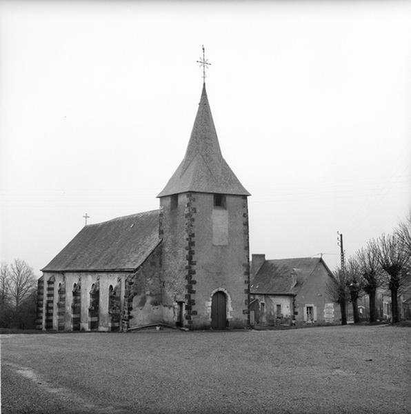 Vue de volume nord-ouest.