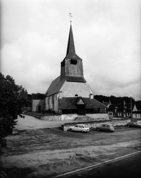 Vue d'ensemble, côté ouest.