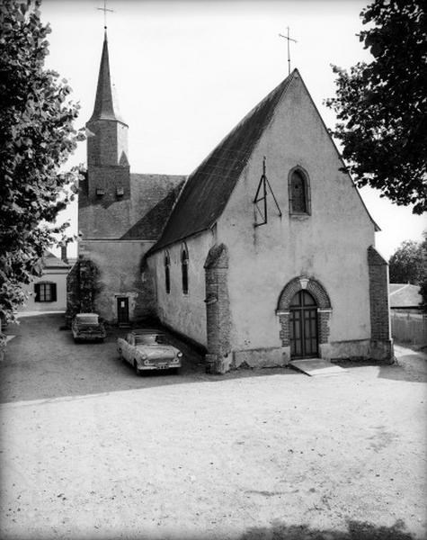 Vue axiale d'ouest à l'Est.