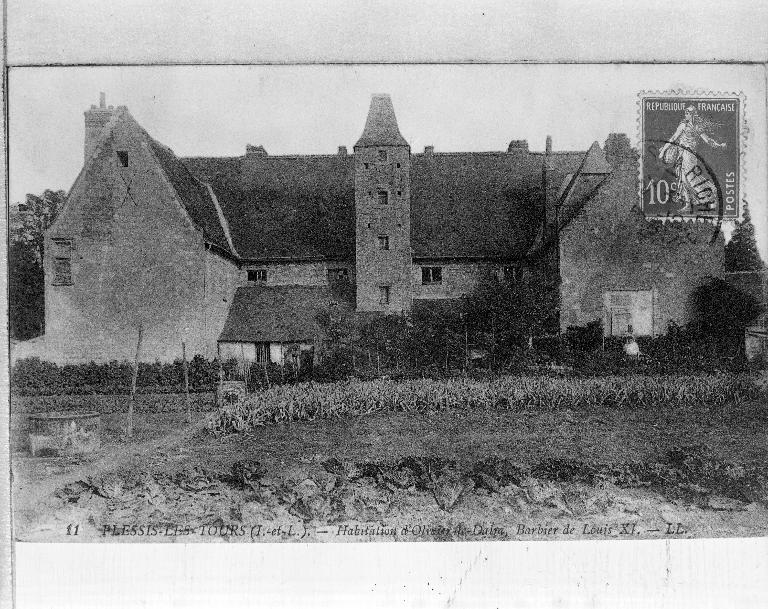 La Rabaterie au début du 20e siècle (Carte postale, collection particulière),