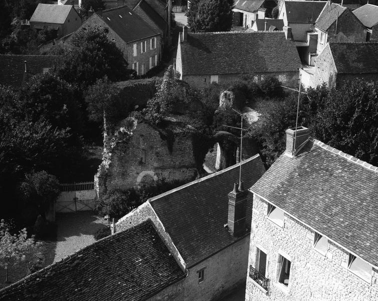 Vue prise du clocher de l'église Saint-Gault.