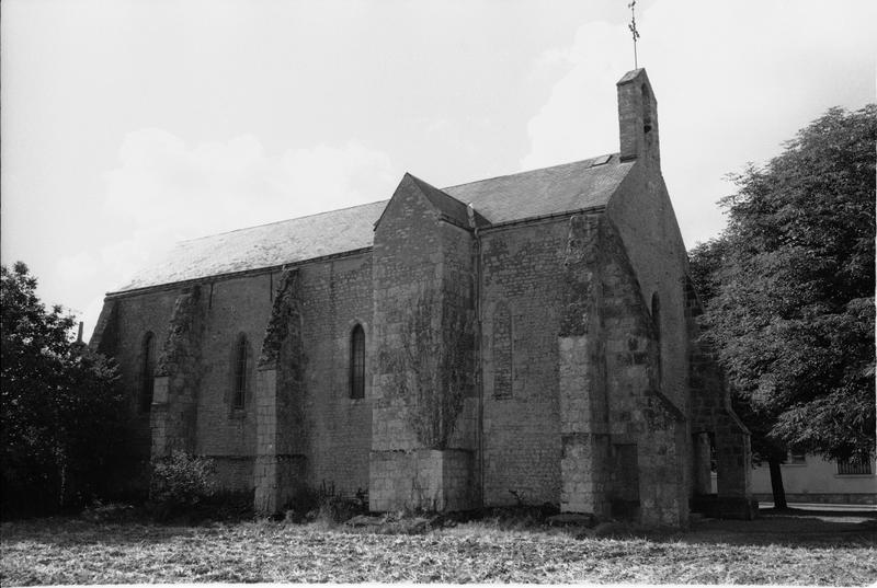 Façade sud, vue d'ensemble.