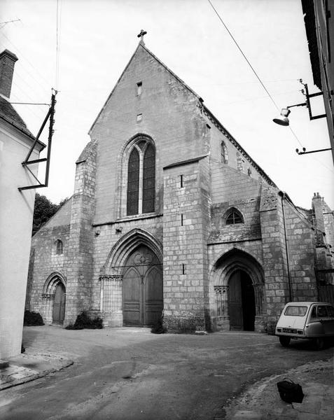 Façade occidentale, vue d'ensemble.