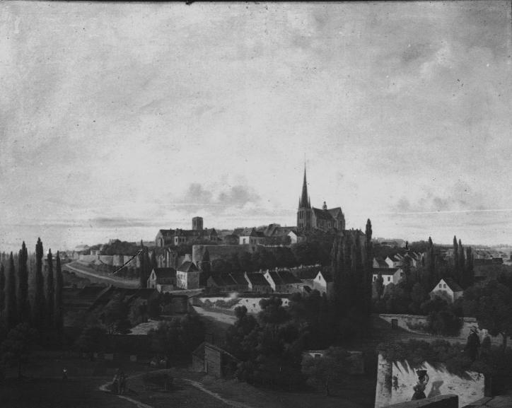 Panorama de Pïthiviers, vers 1850.