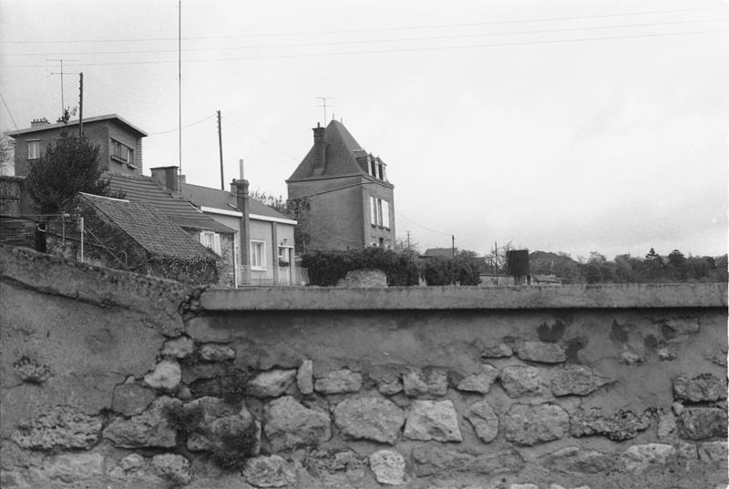 Vue de volume de la terrasse et du château.