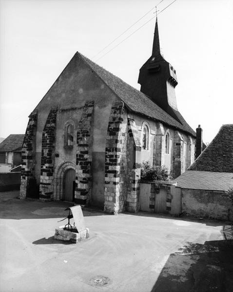 Vue de volume prise du sud-ouest.