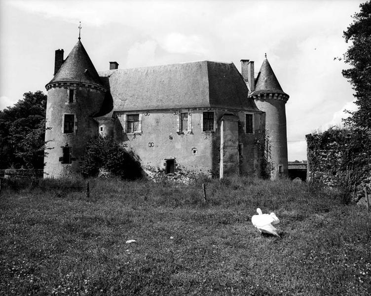 Aile sud, façade sud externe.