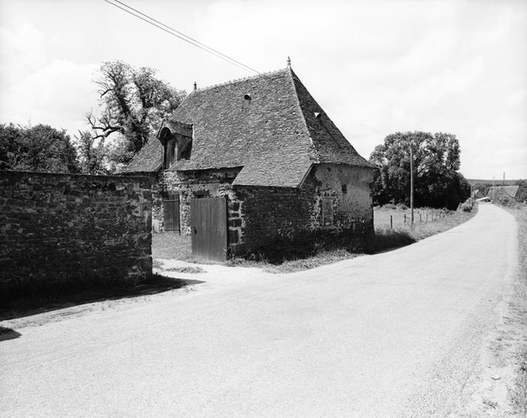 Deuxième logis sud-ouest, façade Est.