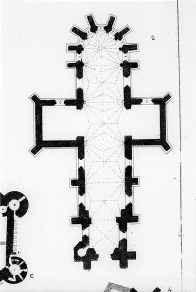 Plan de l'église.