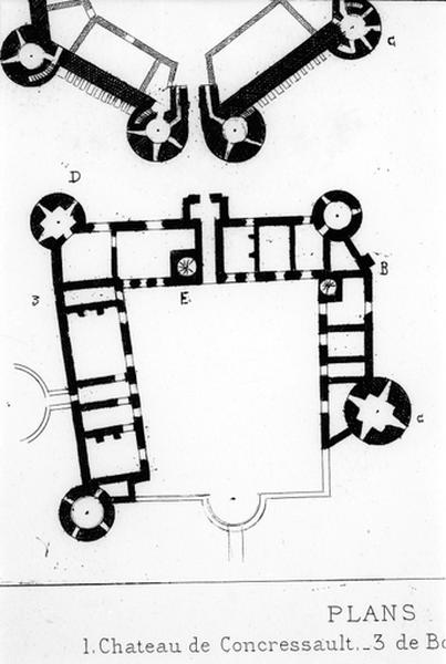 Plan du château.