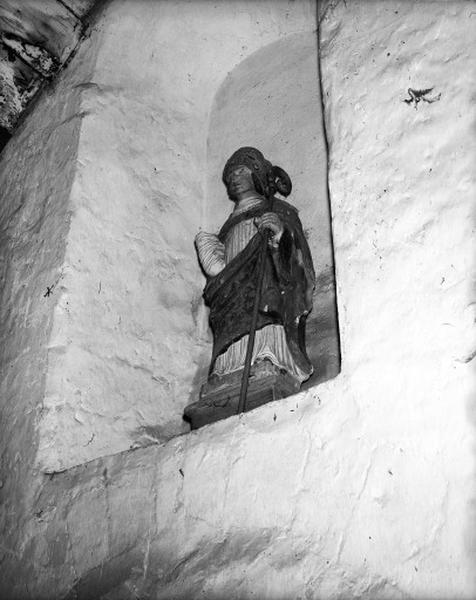 Statue (petite nature) : saint Germain