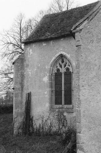 Façade Est de la chapelle sud.