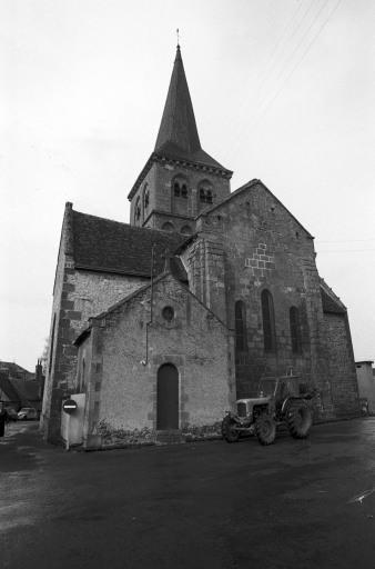 Façade ouest, vue d'ensemble.