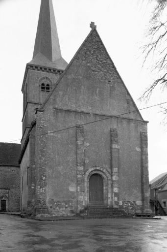 Façade occidentale, vue d'ensemble