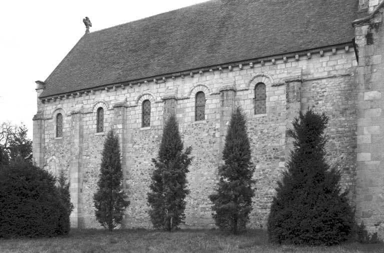 Façade sud, vue d'ensemble.