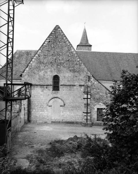 Ancienne façade occidentale.