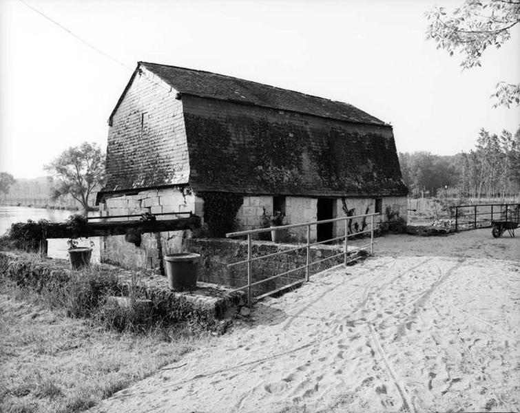 Ancien moulin à eau : vue de volume.