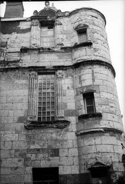 Tourelle d'escalier.